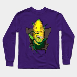 Corn eats herself Long Sleeve T-Shirt